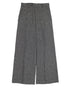 LINEN WIDE TROUSERS