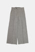 LINEN WIDE TROUSERS