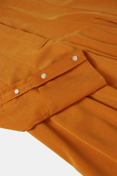 TWELVE-PANELS FLARED DRESS