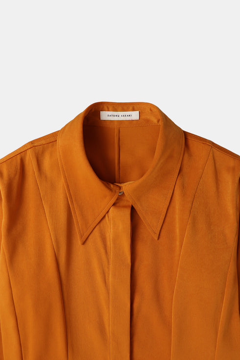 TWELVE-PANELS FLARED DRESS