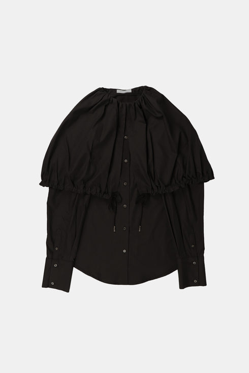 BALLON-COLLAR SHIRT