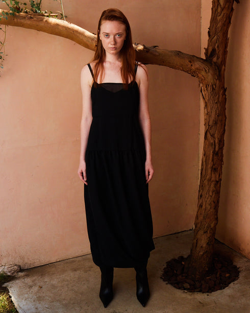 DOUBLE-CAMISOLE DRESS