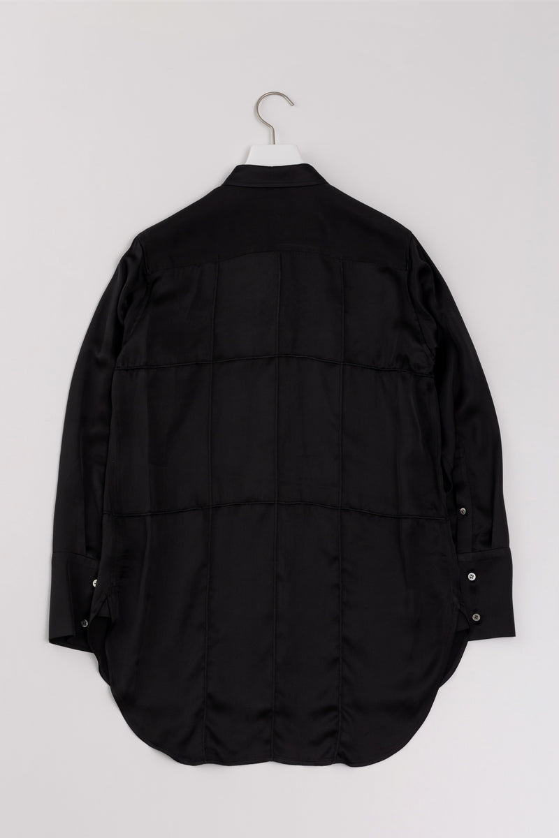 SATORU SASAKIサトルササキBOX CORD SHIRTシャツ茶