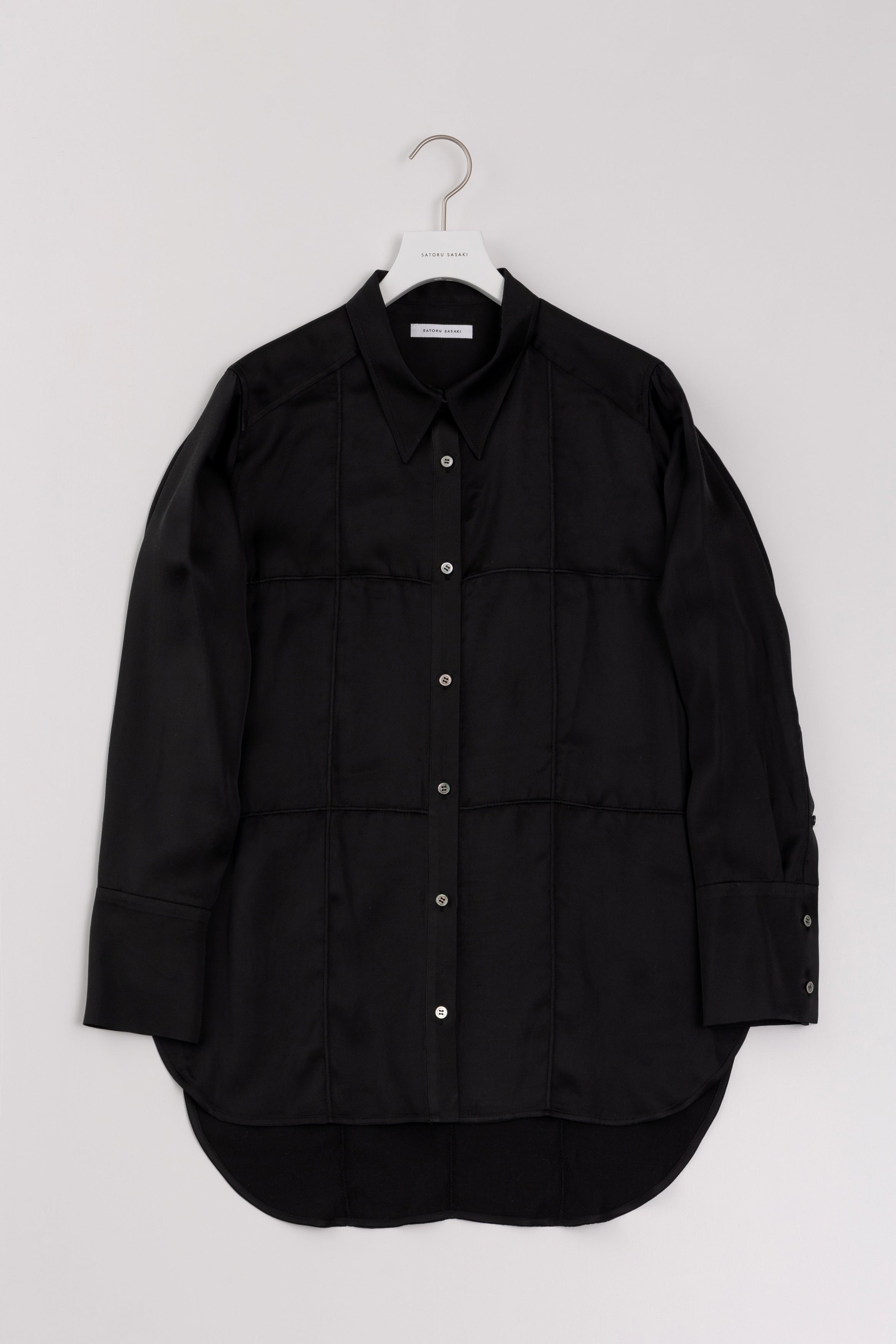 SATORU SASAKIサトルササキBOX CORD SHIRTシャツ茶